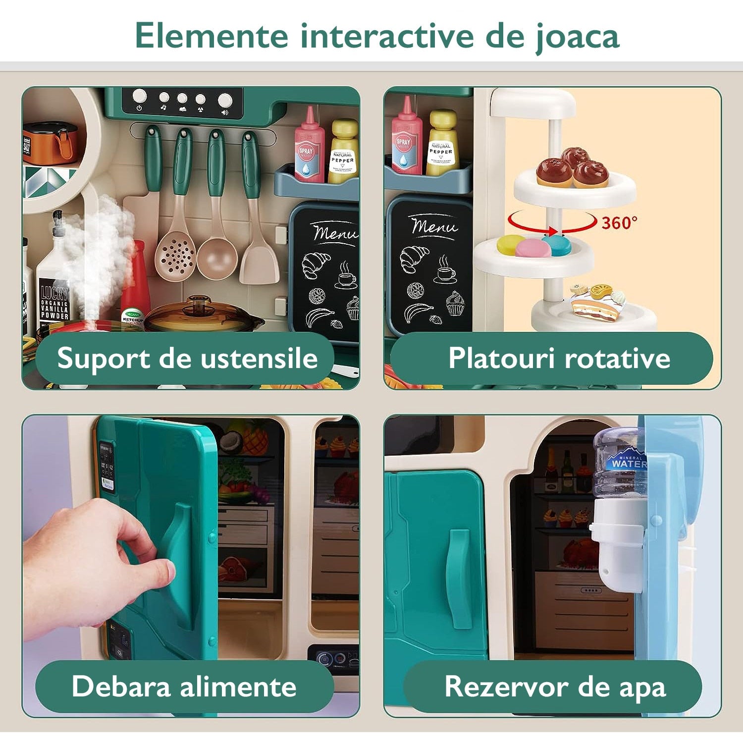 Bucatarie Multifunctionala Copii KidProtect Chef Master XXL Bucatarie Multifunctionala Copii KidProtect Chef Master XXL